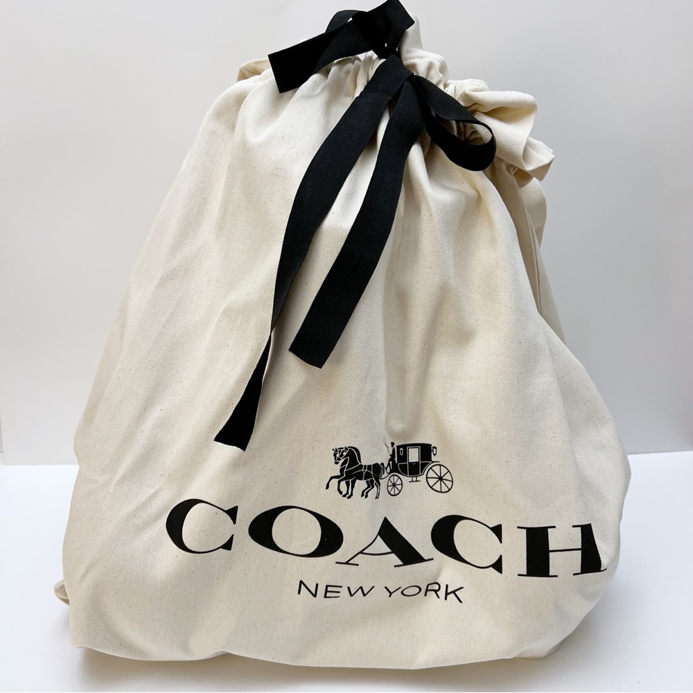 Coach Collectible Teddy Bear Logo Signature Canvas Wild Strawberry Print 16” NEW - Picture 13 of 13